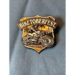 2014 BIKETOBERFEST OFFICIAL LOGO EVENT PIN